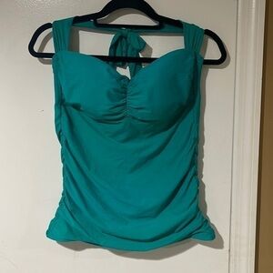 Helen Jon Swimwear One Piece Top Padded Bra Attached Large